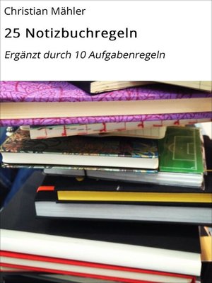 cover image of 25 Notizbuchregeln